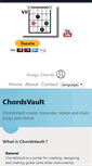 Mobile Screenshot of chordsvault.com
